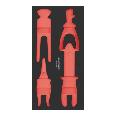 Kraftwerk Leere PRO LINE EVA Einlage für Art. 105.401.026, 20x40 cm
