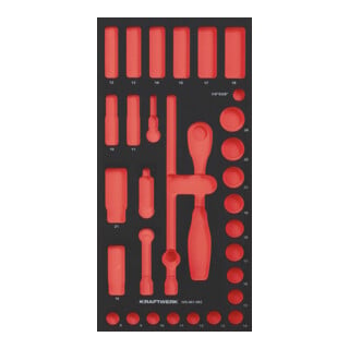 Kraftwerk Leere PRO LINE EVA insert pour Art. 105.401.002, 20x40 cm