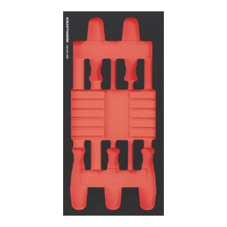 Kraftwerk Leere PRO LINE EVA Insert pour Art. 105.401.009, 20x40 cm