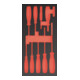 Kraftwerk Leere PRO LINE EVA Insert pour Art. 105.401.020, 20x40 cm-1