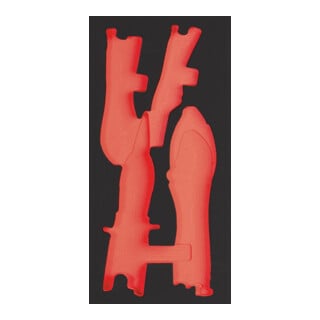 Kraftwerk Leere PRO LINE EVA Insert pour Art. 105.401.023, 20x40 cm