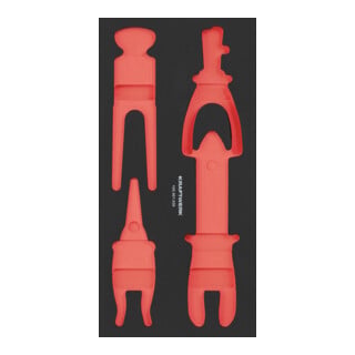 Kraftwerk Leere PRO LINE EVA Insert pour Art. 105.401.026, 20x40 cm
