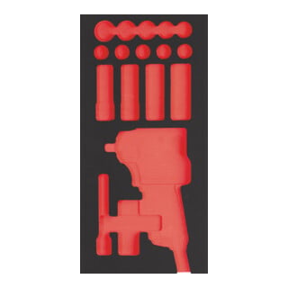 Kraftwerk Leere PRO LINE EVA Insert pour Art. 105.401.027, 20x40 cm