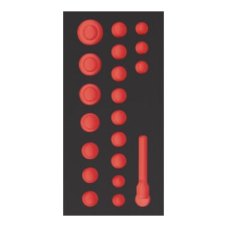 Kraftwerk Leere PRO LINE EVA Insert pour Art. 105.401.028, 20x40 cm