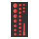 Kraftwerk Leere PRO LINE EVA Insert pour Art. 105.401.028, 20x40 cm-1