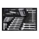 Kraftwerk LT700 Chariot d'atelier, 7 tiroirs, BASIC, anthracite, 259 pcs.