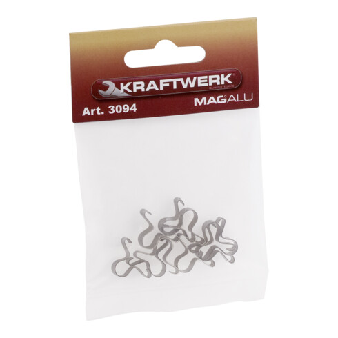 Kraftwerk MAGALU 10 Stk. Stecknuss-Clips 1/4"