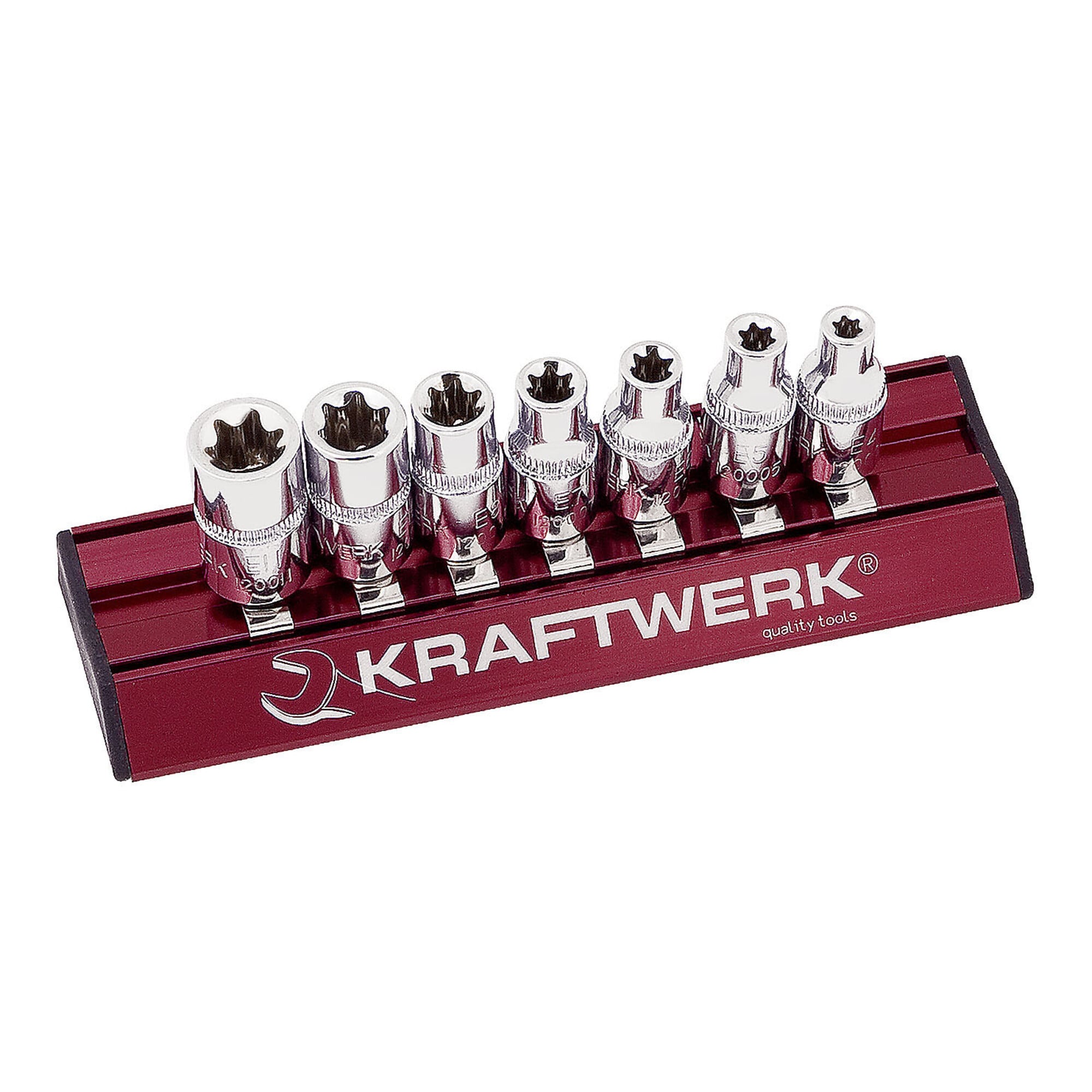 Kraftwerk MAGALU E-TX-Stecknusssatz 1/4", 7-tlg.
