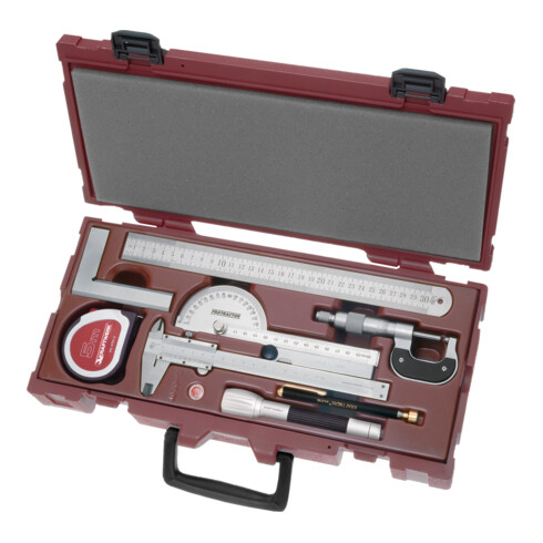 Kraftwerk Mallette à outils de mesure COMPLETO, 9 pièces