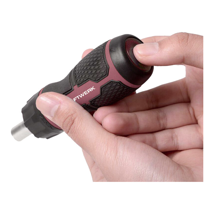 Kraftwerk Mini Ratschen-Schraubendreher 6 in 1, 1/4", 7-tlg