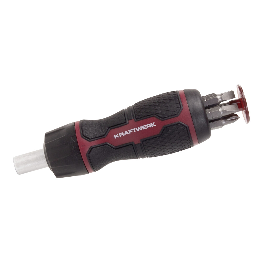 Kraftwerk Mini Ratschen-Schraubendreher 6 in 1, 1/4", 7-tlg