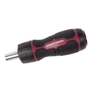 Kraftwerk Mini tournevis à cliquet 6 en 1, 1/4", 7 pcs