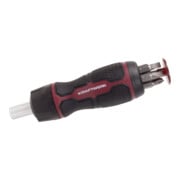Kraftwerk Mini tournevis à cliquet 6 en 1, 1/4", 7 pcs-2