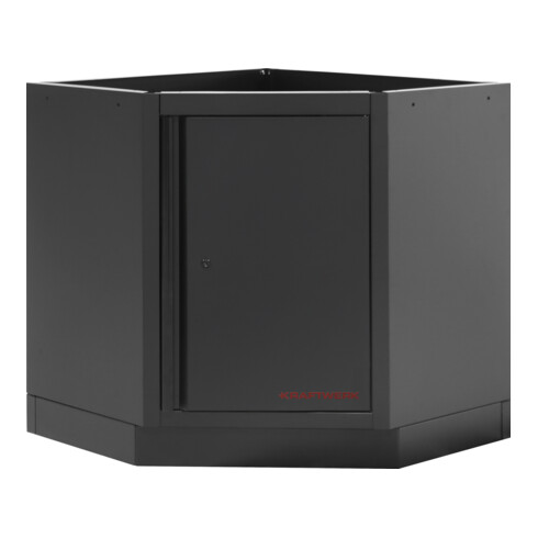 Kraftwerk Mobilio 4er Kombi, Unterschranke, Eckschrank, Oberschrank, 3964NIX