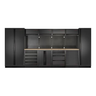 Kraftwerk Mobilio 6er Kombi, Flügeltür, Hochschrank, Buche