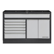 Kraftwerk Mobilio Armoire à tiroirs 1360 mm 7 tiroirs 2 extensions