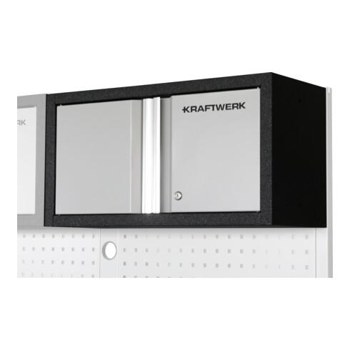 Kraftwerk Mobilio Armoire haute 2 portes avec serrure