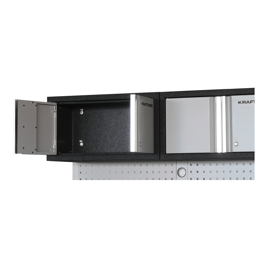 Kraftwerk Mobilio Armoire haute 2 portes avec serrure