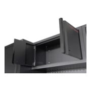 Kraftwerk MOBILIO Armoire haute 2 portes avec serrure BLK-3