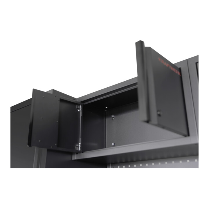 Kraftwerk MOBILIO BLK 2 pcs combiné large, panneau perforé, hêtre