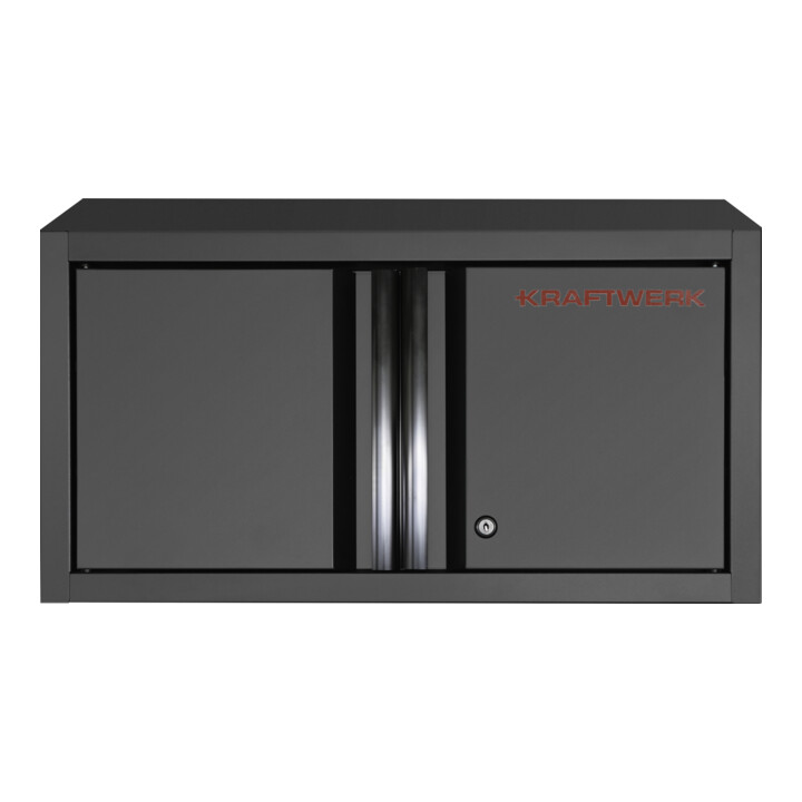 Kraftwerk MOBILIO BLK 2er Kombi breit, Lochwand, Edelstahl