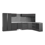 Kraftwerk MOBILIO BLK Coffret 7 pièces, acier inoxydable 430