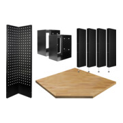 Kraftwerk MOBILIO BLK Eckelement Erweiterungs-Set