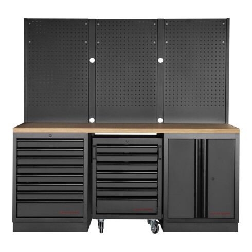 Kraftwerk MOBILIO BLK Set combiné 3 pièces, hêtre