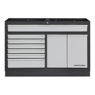 Kraftwerk Mobilio Schubaldenschrank 1360 mm 7 Schubladen 2 Auszüge
