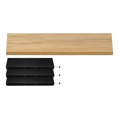 Kraftwerk MOBILIO Set d'extension de surface de travail pour 2 éléments de mobilier