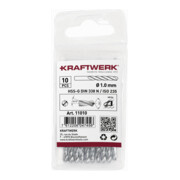 Kraftwerk Perceuse hélicoïdale HSS-G DIN 338 Type N 7.9 mm-4