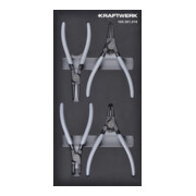 Kraftwerk Pince à circlips 4 pièces 20x40 insert
