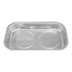Kraftwerk Platine magnétique en acier inoxydable 240x140x40 mm-1