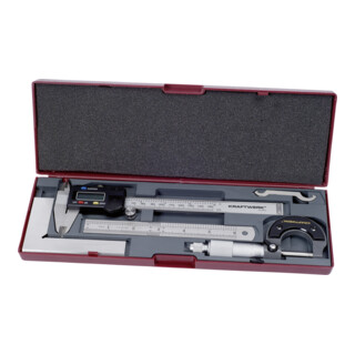 Kraftwerk Präzisions-Messwerkzeug-Satz, 4-tlg.