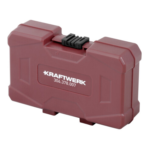 Kraftwerk PRO LINE Bit und Bohr Box Profi Impact 1/4" S2, 32-tlg.