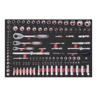Kraftwerk PRO LINE EVA Einlage 1/4"+3/8"+1/2" 60x40 125-tlg.