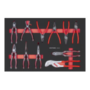 Kraftwerk PRO LINE EVA Jeu de pinces 60x40 11 pièces.