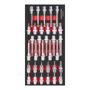Kraftwerk PRO LINE EVA3 1/2" Steckschlüssel-Satz 20x40 33-tlg.