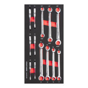 Kraftwerk PRO LINE EVA3 offene Doppelringschlüssel 20x40 13-tlg.