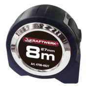 Kraftwerk Profi-Rollmeter 8 m x 27 mm