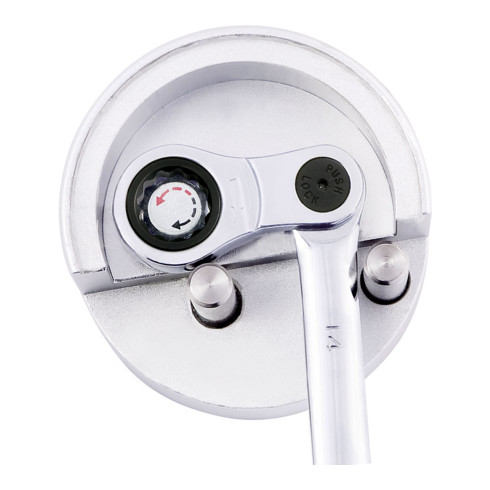 Kraftwerk Ratschen Ringgabelschlüssel 17 mm abwinkelbar