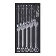 Kraftwerk Ring-Ratschen Satz 12-tlg. 20x40 Einlage