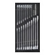 Kraftwerk Ringmaulschlüssel 19-tlg. 20x40 Einlage-1