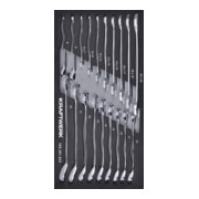 Kraftwerk Ringmaulschlüssel Ratsche Maulschlüssel 19-tlg 20x40 Einlage