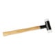 Kraftwerk Gummihammer, weiss, hickory-Griff,24 OZ Hickory-1