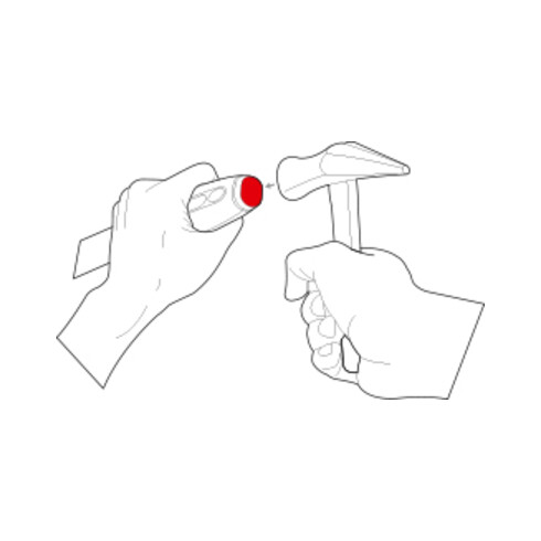 Kraftwerk Schab-/Schlagspachtel 75 mm