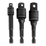 Kraftwerk Schlag-Stecknuss-Adapter-Satz 3-tlg.