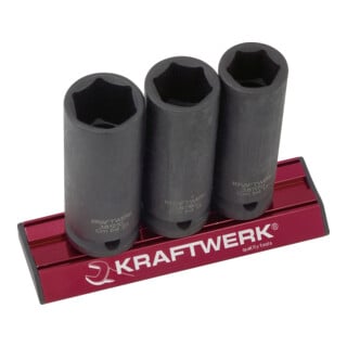 Kraftwerk Schlag-Stecknusssatz MAGALU 1/2", 3-tlg.