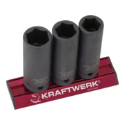 Kraftwerk Schlag-Stecknusssatz MAGALU 1/2", 3-tlg.