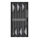 Kraftwerk Schraubendreher Schlitz Innensechskant 6-tlg 20x40 Einlage-1